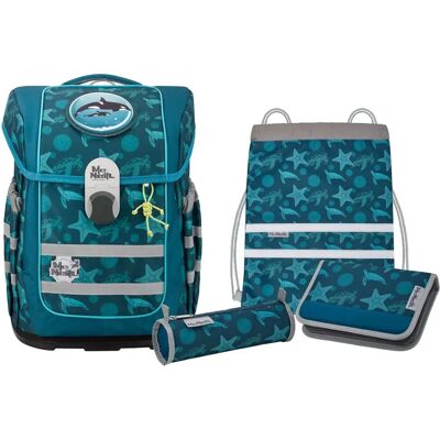 McNeill Schulranzen-Set McOcean SEALIFE, 5-teilig McNeill Schulranzen-Set McOcean SEALIFE, 5-teilig
