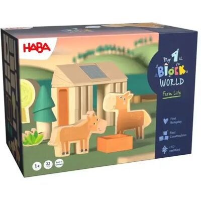 HABA Meine erste Bausteinwelt – Ponyhof Paula HABA Meine erste Bausteinwelt – Ponyhof Paula