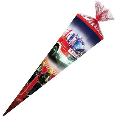 Nestler Schultüte Feuerwehr 85 cm 6-eckig Nestler Schultüte Feuerwehr 85 cm 6-eckig