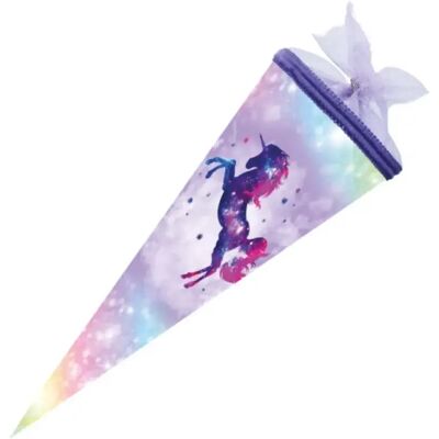 Nestler Schultüte Galaxy unicorn 35 cm mit Tüllverschluss Nestler Schultüte Galaxy unicorn 35 cm mit Tüllverschluss