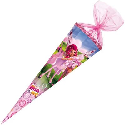 Nestler Schultüte Mia & Me 85cm 12-eck,Spezi,Organza Nestler Schultüte Mia & Me 85cm 12-eck,Spezi,Organza