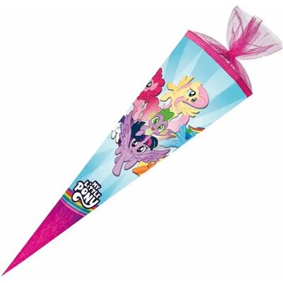 Nestler Schultüte My little Pony Friendship 85 cm mit Tüllverschluss Nestler Schultüte My little Pony Friendship 85 cm mit Tüllverschluss