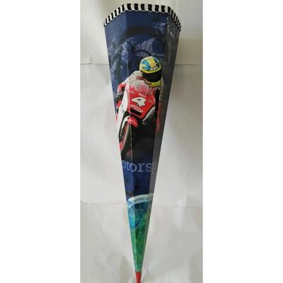 Nestler Schultüte Straßenrennmaschine Furtuna 85 cm, eckig Nestler Schultüte Straßenrennmaschine Furtuna 85 cm, eckig