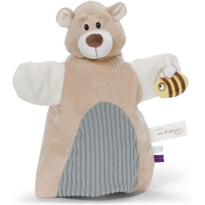 NICI 61856 Schmusetuch Handpuppe Bär 2in1 26x25cm auf Header Karte NICI 61856 Schmusetuch Handpuppe Bär 2in1 26x25cm auf Header Karte