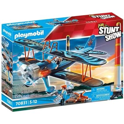 PLAYMOBIL® 70831 Air Stuntshow Doppeldecker "Phönix" PLAYMOBIL® 70831 Air Stuntshow Doppeldecker "Phönix"