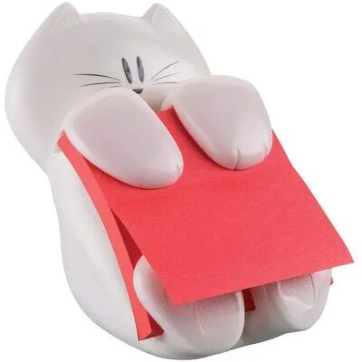 Post-it® Super Sticky Z-Notes Spender Cat mit 1 Block Z-Notes à 90 Blatt Post-it® Super Sticky Z-Notes Spender Cat mit 1 Block Z-Notes à 90 Blatt