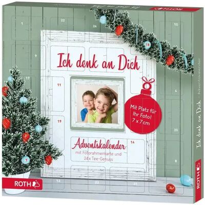 Roth Adventskalender Fotorahmen, 24x Teegenuss mit ganz persönlicher Foto Widmung Roth Adventskalender Fotorahmen, 24x Teegenuss mit ganz persönlicher Foto Widmung