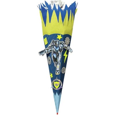 Roth Bastelset Schultüte Roboter 68 cm 6-eckig mit Moosgummi-Teilen Roth Bastelset Schultüte Roboter 68 cm 6-eckig mit Moosgummi-Teilen