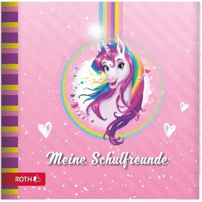 Roth Freundebuch Einhornportrait Roth Freundebuch Einhornportrait