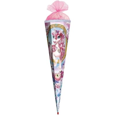 Roth Schultüte Einhorn Beauty mit Glitter und Glitzerborte, 85 cm, eckig Roth Schultüte Einhorn Beauty mit Glitter und Glitzerborte, 85 cm, eckig