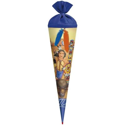 Roth Schultüte Indianer, 70 cm, rund Roth Schultüte Indianer, 70 cm, rund
