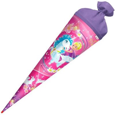 Roth Schultüte Kuscheleinhorn 70cm rund Roth Schultüte Kuscheleinhorn 70cm rund