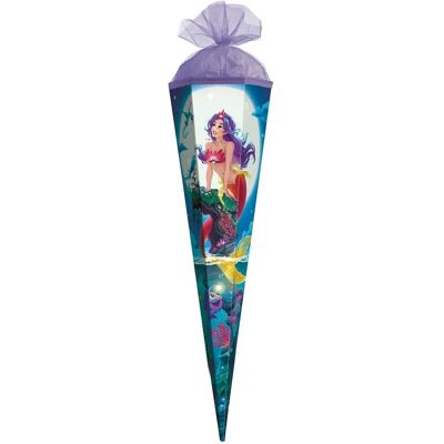 Roth Schultüte, Magische Meerjungfrau, 50 cm, eckig Roth Schultüte, Magische Meerjungfrau, 50 cm, eckig