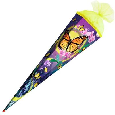 Roth Schultüte Schmetterling 85cm 6-eckig Roth Schultüte Schmetterling 85cm 6-eckig