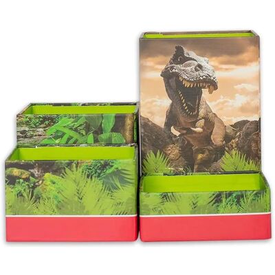 Roth Stifteköcher Tyrannosaurus - 4er faltbar 4 Größen Roth Stifteköcher Tyrannosaurus - 4er faltbar 4 Größen