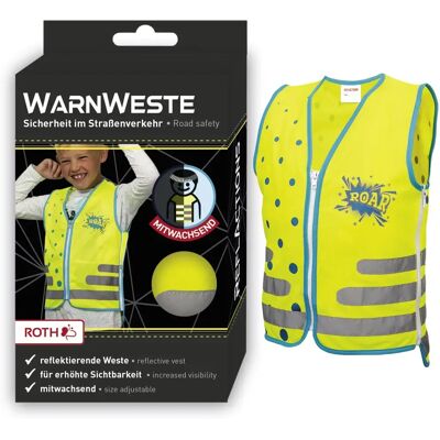 Roth Warnweste Gaming Light, reflektierend, gelb Roth Warnweste Gaming Light, reflektierend, gelb