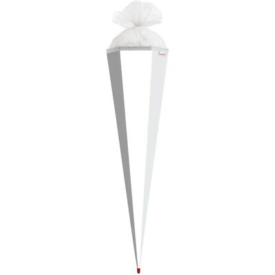 Roth XXL-Bastle-Schultüte, weiß, 100 cm, eckig Roth XXL-Bastle-Schultüte, weiß, 100 cm, eckig