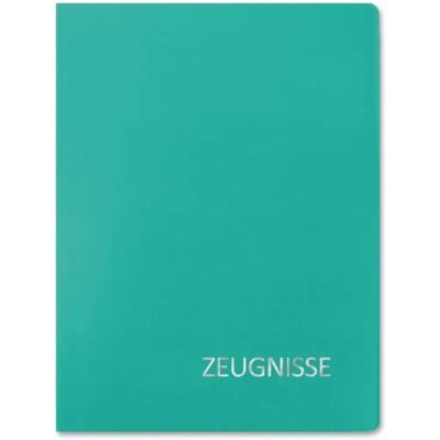 ROTH Zeugnismappe Basic Türkis, A4, 20 Einlagen ROTH Zeugnismappe Basic Türkis, A4, 20 Einlagen