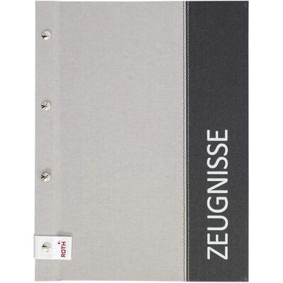 Roth Zeugnismappe Spectrum DIN A4 Grau Roth Zeugnismappe Spectrum DIN A4 Grau