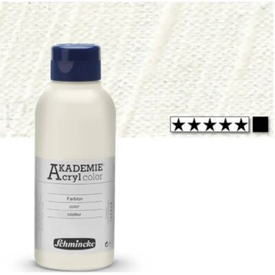 Schmincke Acryl 250ml Akademie titanweiß Schmincke Acryl 250ml Akademie titanweiß