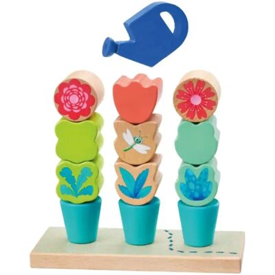 Selecta Kleinkindwelt: Steckspiel Blumen, 14 Teile Selecta Kleinkindwelt: Steckspiel Blumen, 14 Teile