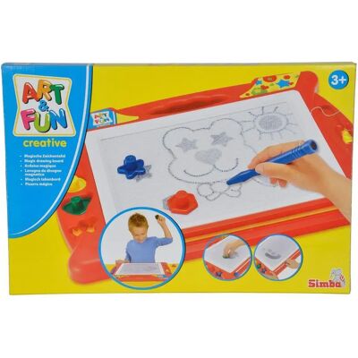 Simba Art & Fun Magnetische Zeichenbrett - Kunsthandwerk Spielzeug Simba Art & Fun Magnetische Zeichenbrett - Kunsthandwerk Spielzeug