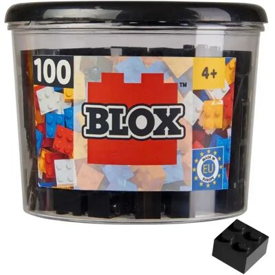 Simba Toys 104114114 - Schwarze Blox 100 Bausteine - Bauen Simba Toys 104114114 - Schwarze Blox 100 Bausteine - Bauen