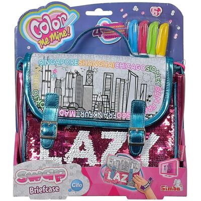 Simba Modell - Stadt Skyline Touch Pailletten Kofferset für Kinder Simba Modell - Stadt Skyline Touch Pailletten Kofferset für Kinder