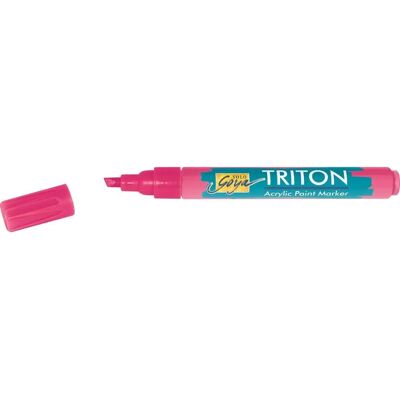 KREUL 17863 Triton Acrylic Paint Marker 1.4 Fluoreszierend Pink KREUL 17863 Triton Acrylic Paint Marker 1.4 Fluoreszierend Pink