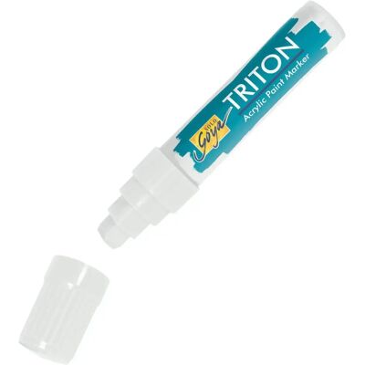 KREUL 17917 Triton Acrylic Paint Marker 15mm weiß KREUL 17917 Triton Acrylic Paint Marker 15mm weiß