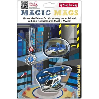 Step by Step MAGIC MAGS Set - Wechselbare Motive & Anhänger für Schultaschen Step by Step MAGIC MAGS Set - Wechselbare Motive & Anhänger für Schultaschen