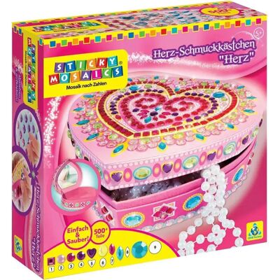 Invento Sticky Mosaics Herz Box - Kreativset Invento Sticky Mosaics Herz Box - Kreativset
