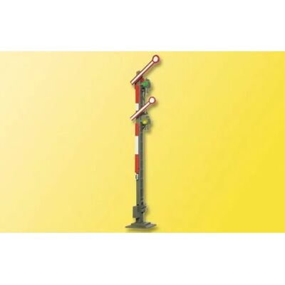 Viessmann 4531 H0 Signalmast mit 2 Flügeln - Fertiges Modell Viessmann 4531 H0 Signalmast mit 2 Flügeln - Fertiges Modell
