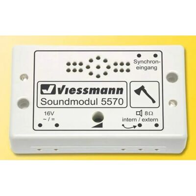 Viessmann Soundmodul Holzhacker mit Steuerung für bewegungssynchrone Sounds Viessmann Soundmodul Holzhacker mit Steuerung für bewegungssynchrone Sounds