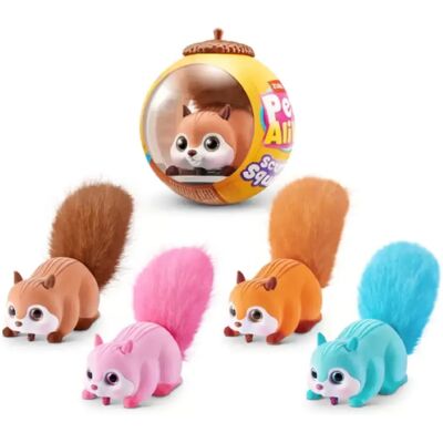 Zuru Pets Alive Eichhörnchen Serie 1, 1 Stück, 4-fach sortiert Zuru Pets Alive Eichhörnchen Serie 1, 1 Stück, 4-fach sortiert