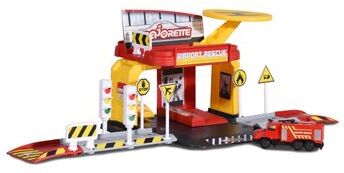 MAJORETTE 212050016 Creatix Airport Rescue Playset + 1 vehicle