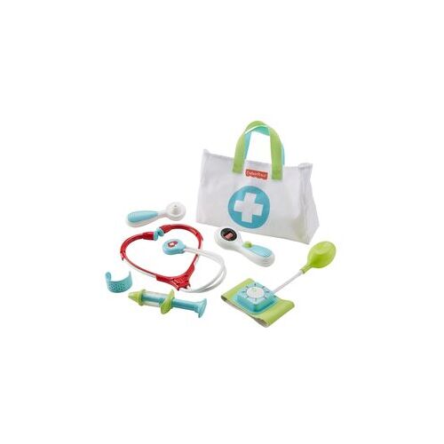 FISHER-PRICE Arzttasche (7 Teile), Kinder-Spielzeug, Kinder Arztkoffer