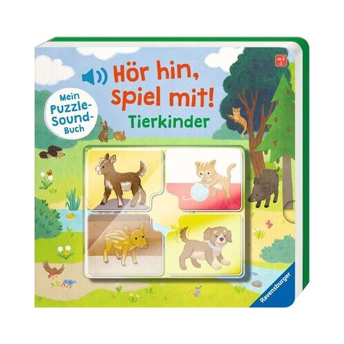 Ravensburger Mein Puzzle-Soundbuch: Tierkinder