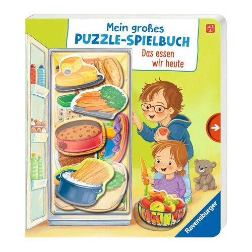 Ravensburger Mein großes Puzzle-Spielbuch: Das essen wir heute