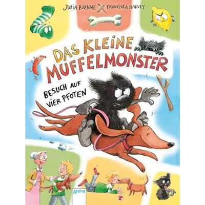 Arena Buch Das kleine Muffelmonster Band 2 - Besuch auf vier Pfoten Arena Buch Das kleine Muffelmonster Band 2 - Besuch auf vier Pfoten