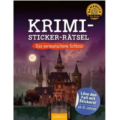 ars Edition Krimi-Sticker-Rätsel – Das verwunschene Schloss ars Edition Krimi-Sticker-Rätsel – Das verwunschene Schloss