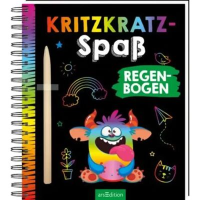 ars Edition Kritzkratz-Spaß – Regenbogen ars Edition Kritzkratz-Spaß – Regenbogen