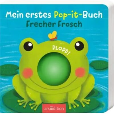 ars Edition Mein erstes Pop-it-Buch – Frecher Frosch ars Edition Mein erstes Pop-it-Buch – Frecher Frosch