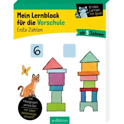 ars Edition Mein Lernblock für die Vorschule – Erste Zahlen ars Edition Mein Lernblock für die Vorschule – Erste Zahlen