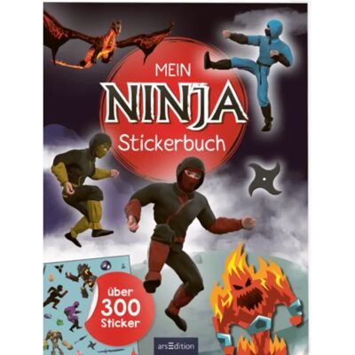 ars Edition Mein Ninja-Stickerbuch ars Edition Mein Ninja-Stickerbuch