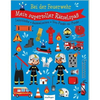 ars Edition Mein supertoller Rätselspaß - Bei der Feuerwehr ars Edition Mein supertoller Rätselspaß - Bei der Feuerwehr