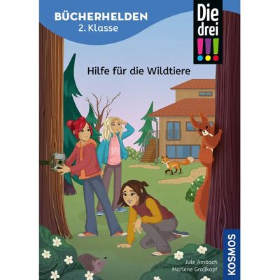 KOSMOS Bücherhelden 2.Klasse Die drei !!! Hilfe für die Wildtiere KOSMOS Bücherhelden 2.Klasse Die drei !!! Hilfe für die Wildtiere