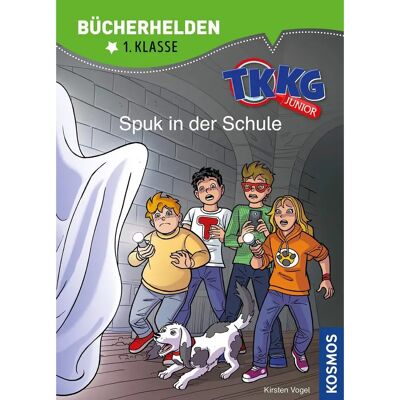 KOSMOS TKKG Junior, Bücherhelden 1. Klasse, Spuk in der Schule KOSMOS TKKG Junior, Bücherhelden 1. Klasse, Spuk in der Schule