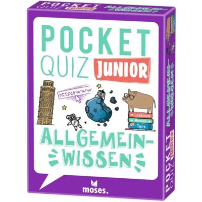 moses. Pocket Quiz junior Allgemeinwissen moses. Pocket Quiz junior Allgemeinwissen