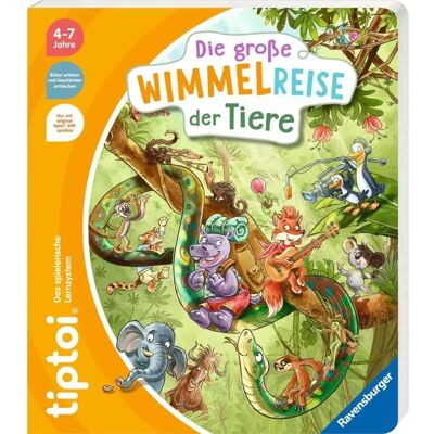 Ravensburger 49259 tiptoi® - Die große Wimmelreise der Tiere Ravensburger 49259 tiptoi® - Die große Wimmelreise der Tiere